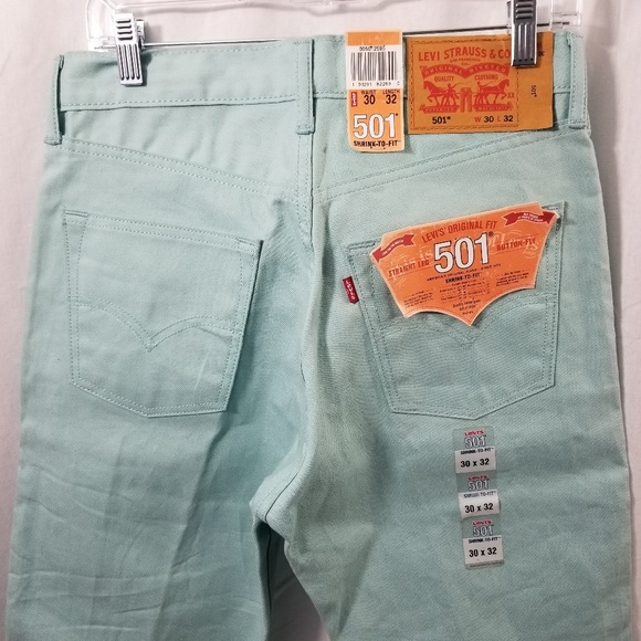 NWT Levis 501 30x32 Shrink To Fit - Picture 5 of 8